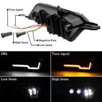 LED Headlights Assembly for Polaris Sportsman XP 1000 SP 850 570 450 2017-2022 - Image 2