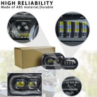 LED Headlight Assembly for BMW F800GS / F800GS ADV / F800R / F700GS / F650GS - Image 2