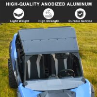 UTV Aluminum Hard Roof Top for Kawasaki Teryx KRX 1000 2020-2023 - Image 2
