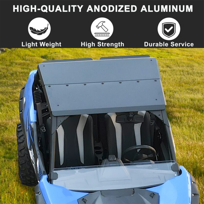 UTV Aluminum Hard Roof Top for Kawasaki Teryx KRX 1000 2020-2023 - Image 2