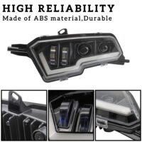 LED Headlights Assembly for Polaris Sportsman XP 1000 SP 850 570 450 2017-2022 - Image 3