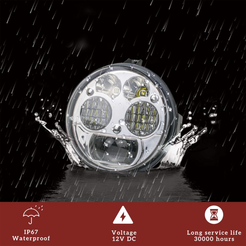LED Headlights Assembly for Kawasaki Teryx Teryx4 Brute Force 750 - Image 3