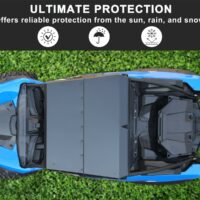 UTV Aluminum Hard Roof Top for Kawasaki Teryx KRX 1000 2020-2023 - Image 3