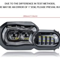 LED Headlight Assembly for BMW F800GS / F800GS ADV / F800R / F700GS / F650GS - Image 8