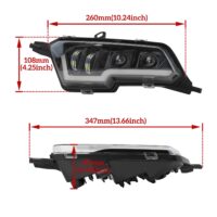LED Headlights Assembly for Polaris Sportsman XP 1000 SP 850 570 450 2017-2022 - Image 8