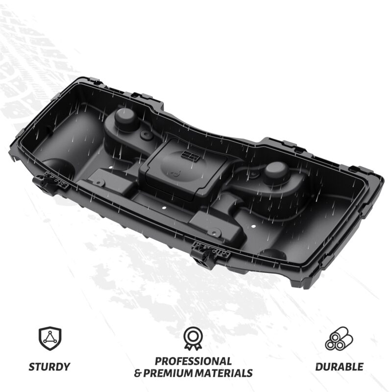 Front Lower Storage Box Cargo Rack for Polaris Sportsman 400 450 500 600 700 800 X2 2005-2010 - Image 4