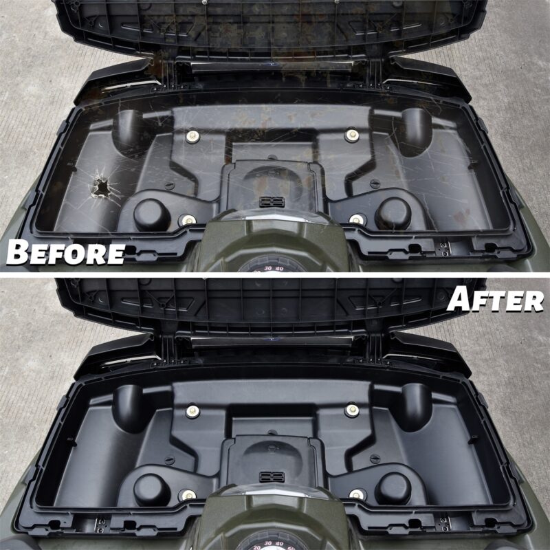 Front Lower Storage Box Cargo Rack for Polaris Sportsman 400 450 500 600 700 800 X2 2005-2010 - Image 5