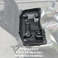 Front Lower Storage Box Cargo Rack for Polaris Sportsman 400 450 500 600 700 800 X2 2005-2010 - Image 2