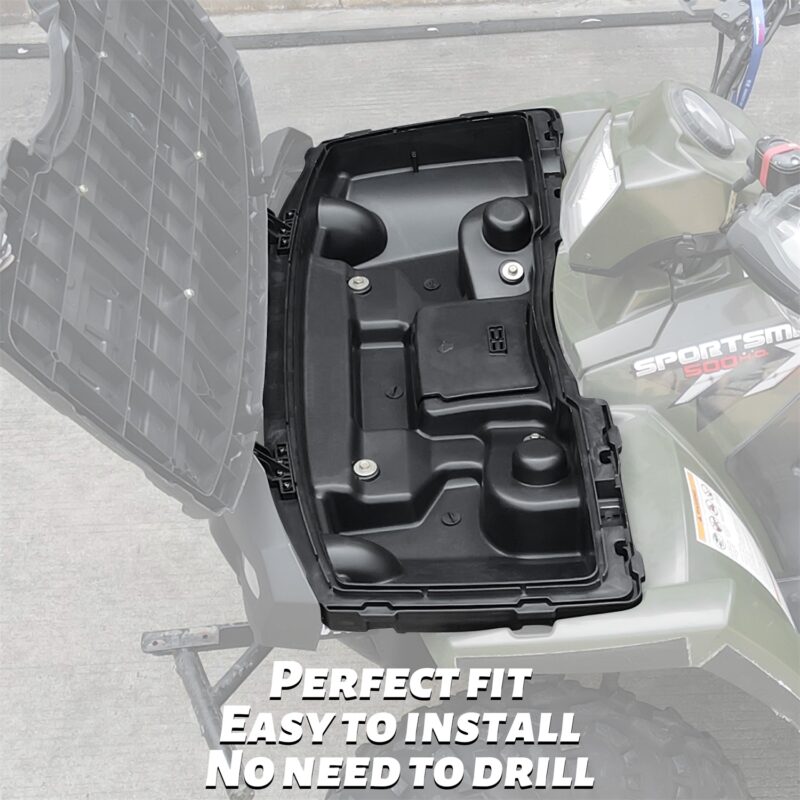 Front Lower Storage Box Cargo Rack for Polaris Sportsman 400 450 500 600 700 800 X2 2005-2010 - Image 2