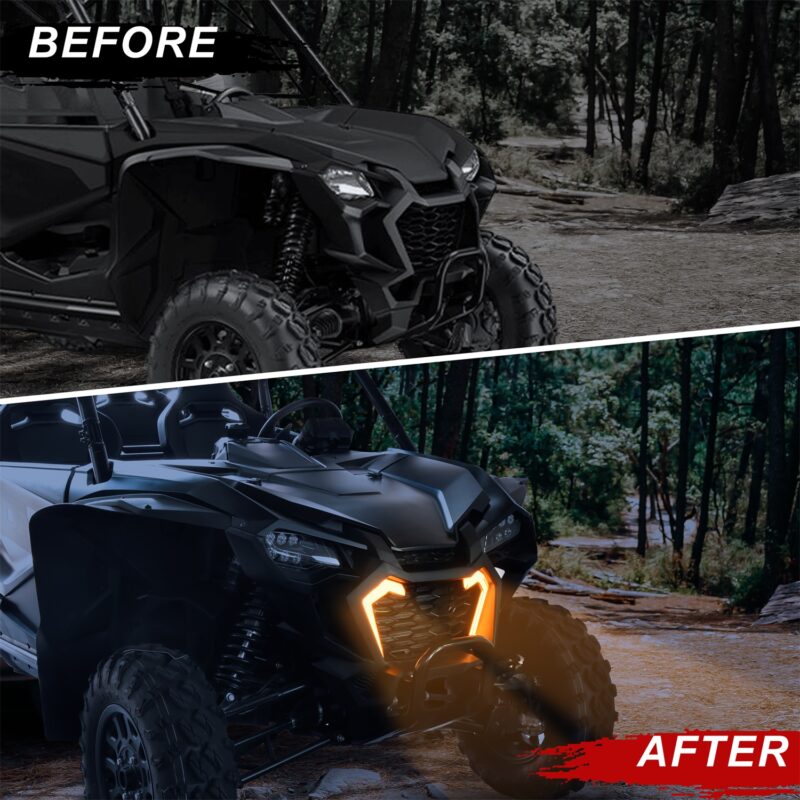 Front Grille Accent Lights for Honda Talon 1000R 1000X 1000X-4 2022-2023 - Image 3