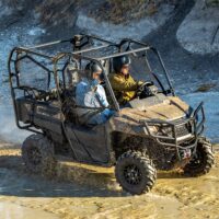 TPE Rubber Front Floor Mat for Honda Pioneer 700-2 700-4 2014-2024 - Image 3
