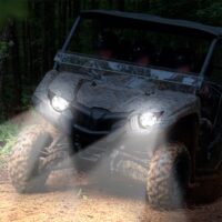 LED Headlights with Halo Ring DRL for Yamaha Viking/Viking VI 2018-2023 - Image 6