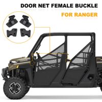 Front & Rear Door Side Safety Net Fastener Base for Polaris Ranger Crew XP 1000 900 2016-2020 Accessories (4PCS, Replace #5452506) - Image 2