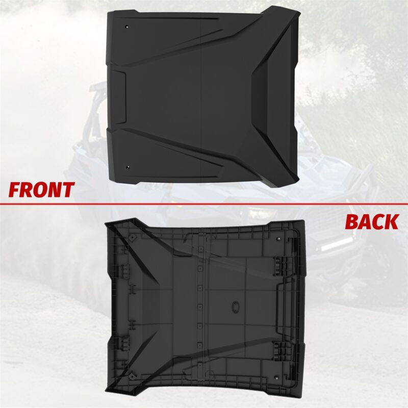 Sport Roof Dustproof Hard Coat Lock & Ride Poly 2-piece Combination Roof for Polaris RZR Trail S 900 1000 Ultimate/Premium/Sport 2020+( 2884729) - Image 4