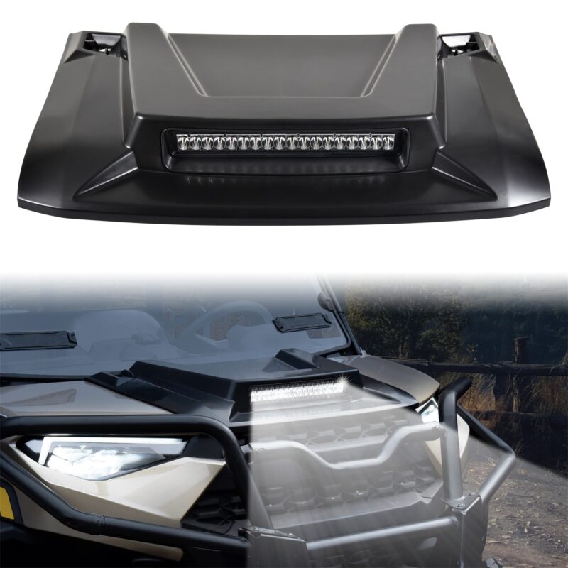 Sport Hood Scoop with LED Spotlight for Polaris Ranger XP 1000/ Ranger 1000 XP Crew 2018+