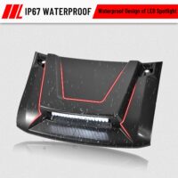 Sport Hood Scoop with LED Spotlight for Polaris Ranger XP 1000/ Ranger 1000 XP Crew 2018+ - Image 3