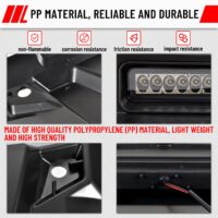 Sport Hood Scoop with LED Spotlight for Polaris Ranger XP 1000/ Ranger 1000 XP Crew 2018+ - Image 5