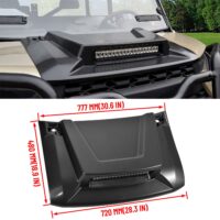 Sport Hood Scoop with LED Spotlight for Polaris Ranger XP 1000/ Ranger 1000 XP Crew 2018+ - Image 6