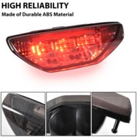 Smoked Black LED Taillight Assembly Rear Brake Stop Light Tail Lamp for Honda Pioneer 500 MUV700 TRX250 300 400EX 2005-2024 - Image 3
