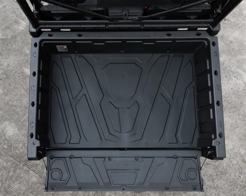 TPE Cargo Bed Mat Liner All Weather Protection Rubber Slush Liner for CFMOTO UFORCE 1000 2019-2024/1000 XL 2022-2024 - Image 5