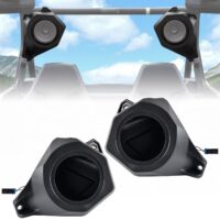 One Pair Rear Roof 6.5" Speakers Pods Holder for Can-Am Maverick Trail Sport / Commander 2018-2025