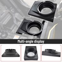 10" Under Seat Speaker Pod Panel for Can-Am Maverick R MAX X RS 2024+ Models - Image 4