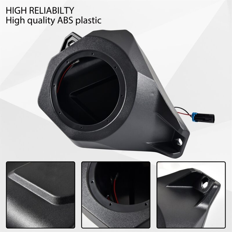 One Pair Rear Roof 6.5" Speakers Pods Holder for Can-Am Maverick Trail Sport / Commander 2018-2025 - Image 4
