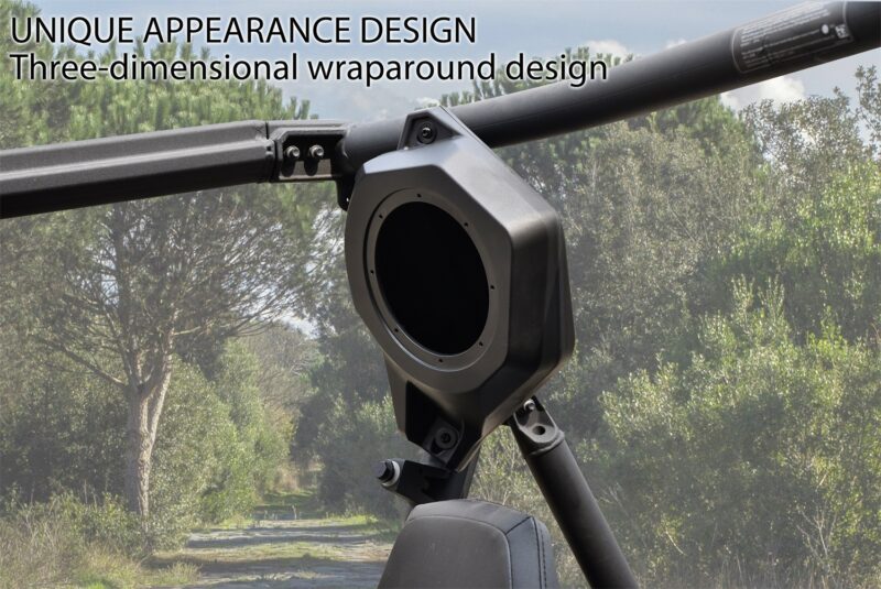 One Pair Rear Roof 6.5" Speakers Pods Holder for Can-Am Maverick Trail Sport / Commander 2018-2025 - Image 5