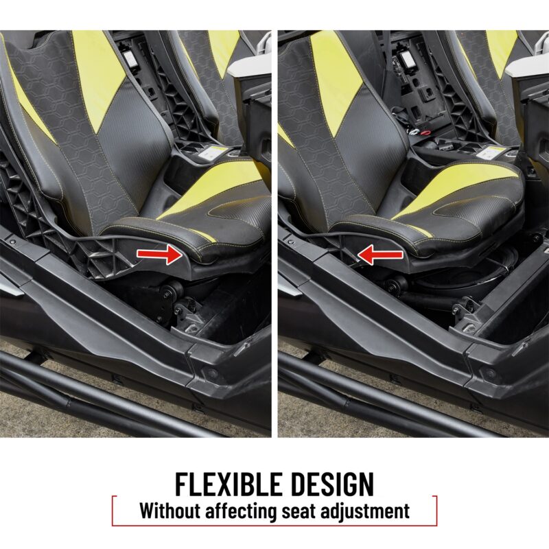 10" Under Seat Speaker Pod Panel for Can-Am Maverick R MAX X RS 2024+ Models - Image 6