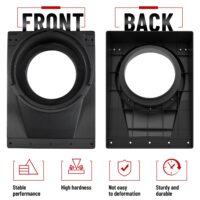 10" Under Seat Speaker Pod Panel for Can-Am Maverick R MAX X RS 2024+ Models - Image 7