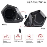One Pair Front Roof 5.25" Speakers Pods Holder for Can-Am Maverick Trail Sport / Commander 2018-2025 - Image 7