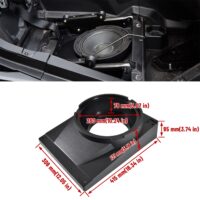 10" Under Seat Speaker Pod Panel for Can-Am Maverick R MAX X RS 2024+ Models - Image 8