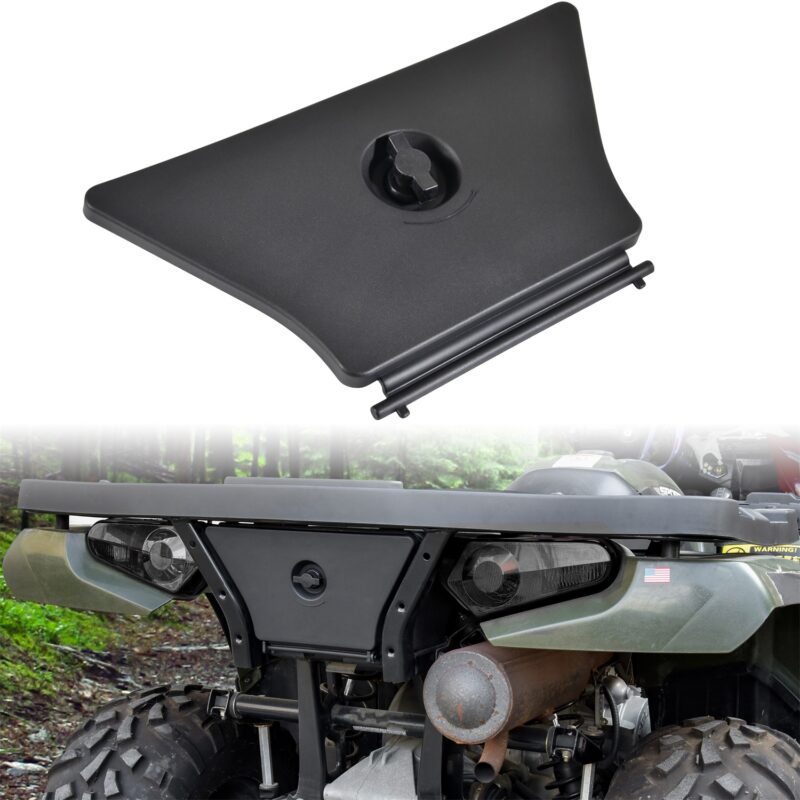 Tool Box Cover with Lock Latch Rear Storage Box Cover Back Cargo Lid for Polaris Sportsman 450 500 570 700 800 Touring 2006-2024 Accessories, Replace #5436349