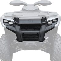 Front Fascia Black Combination Front Facia Kit Front Brush Guard Bumper for Can Am Outlander 500 700 PRO 2023 2024 2025 Accessories, Replace #705013201