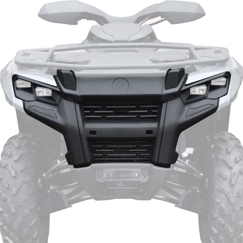 Front Fascia Black Combination Front Facia Kit Front Brush Guard Bumper for Can Am Outlander 500 700 PRO 2023 2024 2025 Accessories, Replace #705013201