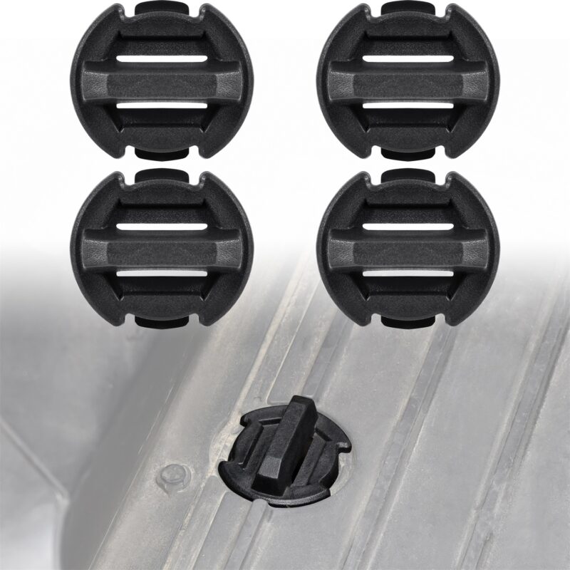 4PCS Floor Drain Plugs Durable Twist Body Rocker Panels Trap Seal Plug for CFMOTO UFORCE 1000 / ZFORCE 950 2020 2021 2022 2023 Accessories