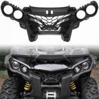 Combination Front Facia Kit Front Brush Guard Bumper for Can Am Outlander 570 650 800 850 1000 2012-2022 Accessories, Replace #705013201