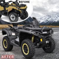 Combination Front Facia Kit Front Brush Guard Bumper for Can Am Outlander 570 650 800 850 1000 2012-2022 Accessories, Replace #705013201 - Image 2