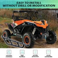 Nerf Bars Rock Sliders Side Bumper Protector Guard Side Steps Low Profile Tree Kickers for CFMOTO ZForce 950 HO EX Sport 2020-2024 Accessories, Replace# 5BY#-801300-1000 - Image 4