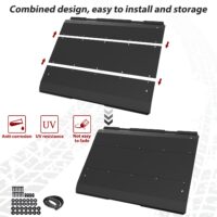 Aluminum Hard Roof Top Black Combined Roof Shading Panel Heavy Duty Hard Sun Visor Top Cover for CFMOTO ZForce 950 HO EX/HO Sport/Sport 2020-2024 Accessories - Image 4