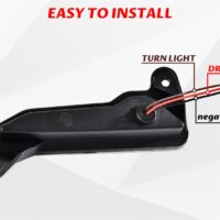 LED Front Bumper Lights Front Fascia Accent Auxiliary Lamp DRL Sequential Turn Signal Light for Can Am Outlander 500 700 PRO 2023 2024 2025 Accessories - Image 4