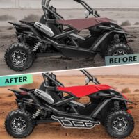 Nerf Bars Rock Sliders Side Bumper Protector Guard Side Steps Low Profile Tree Kickers for CFMOTO ZForce 950 HO EX Sport 2020-2024 Accessories, Replace# 5BY#-801300-1000 - Image 5