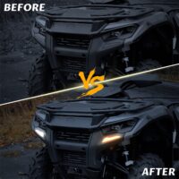 LED Front Bumper Lights Front Fascia Accent Auxiliary Lamp DRL Sequential Turn Signal Light for Can Am Outlander 500 700 PRO 2023 2024 2025 Accessories - Image 5