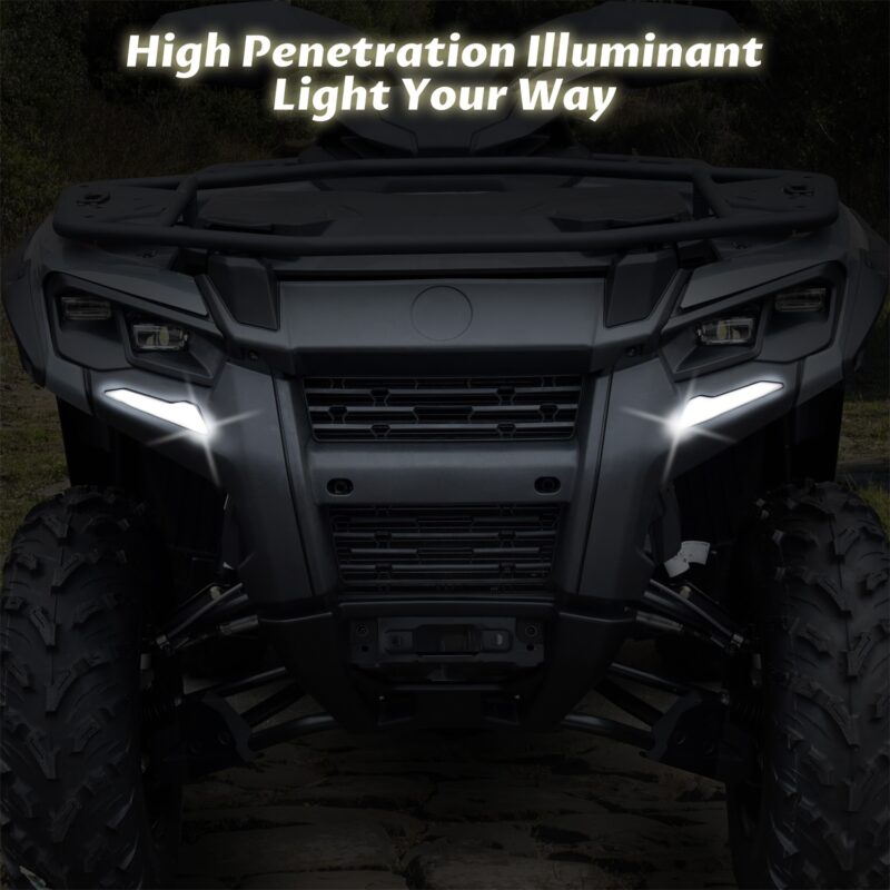 LED Front Bumper Lights Front Fascia Accent Auxiliary Lamp DRL Sequential Turn Signal Light for Can Am Outlander 500 700 PRO 2023 2024 2025 Accessories - Image 6
