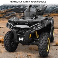 Combination Front Facia Kit Front Brush Guard Bumper for Can Am Outlander 570 650 800 850 1000 2012-2022 Accessories, Replace #705013201 - Image 6