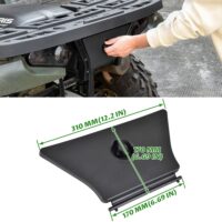 Tool Box Cover with Lock Latch Rear Storage Box Cover Back Cargo Lid for Polaris Sportsman 450 500 570 700 800 Touring 2006-2024 Accessories, Replace #5436349 - Image 7