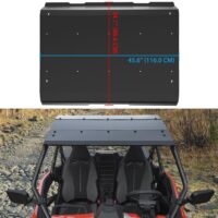 Aluminum Hard Roof Top Black Combined Roof Shading Panel Heavy Duty Hard Sun Visor Top Cover for CFMOTO ZForce 950 HO EX/HO Sport/Sport 2020-2024 Accessories - Image 7