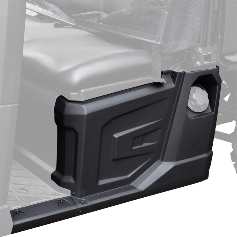Black Rear Left Hand Fender With Rocker for Polaris Ranger Crew 570 XP 570 Full-Size/Ranger Crew XP 900/Ranger Crew XP 1000/Ranger CREW Diesel 2014-2019 (Rear Left Side, Replace #5450359-070)