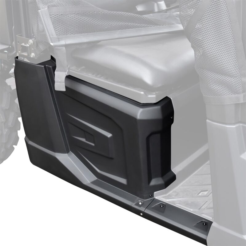 Black Rear Right Hand Fender With Rocker for Polaris Ranger Crew 570 XP 570 Full-Size/Ranger Crew XP 900/Ranger Crew XP 1000/Ranger CREW Diesel 2014-2019(Rear Right Side, Replace #5450360-070)