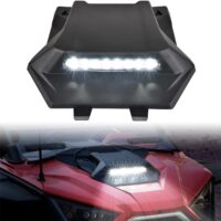 Hood Scoop with LED Spotlight Auxiliary Light Kit for Polaris RZR PRO XP/RZR PRO R/RZR Turbo R 2020-2024